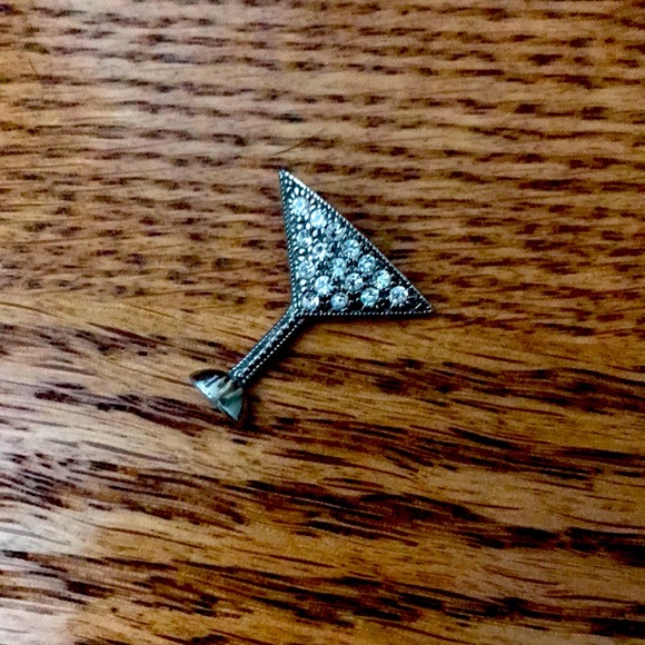 Jewelry - Bundle!! Rhinestone Martini charm 🍸